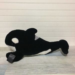 Sea World Orca Killer Whale Plush Toy 21" Stuffed Animal Shamu